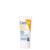 CeraVe Hydrating Face Sunscreen SPF 50, Lightweight Mineral Sunscreen, 2.5 fl oz