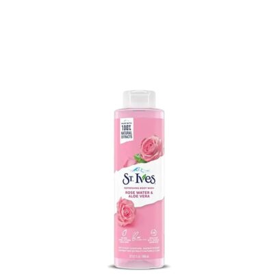 St Ives Rose Water & Aloe Vera Body Wash 650ml